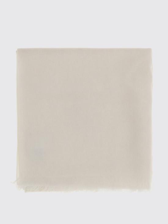 26SS 브루넬로 쿠치넬리 머플러/스카프 MSC924059 C159 White