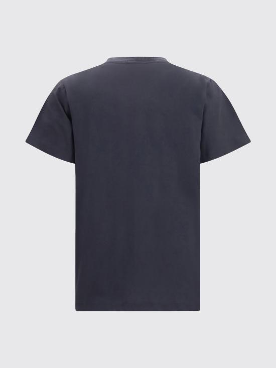 26FW 가니 로고 에센셜 티셔츠 A1050057 252 Charcoal - GANNI