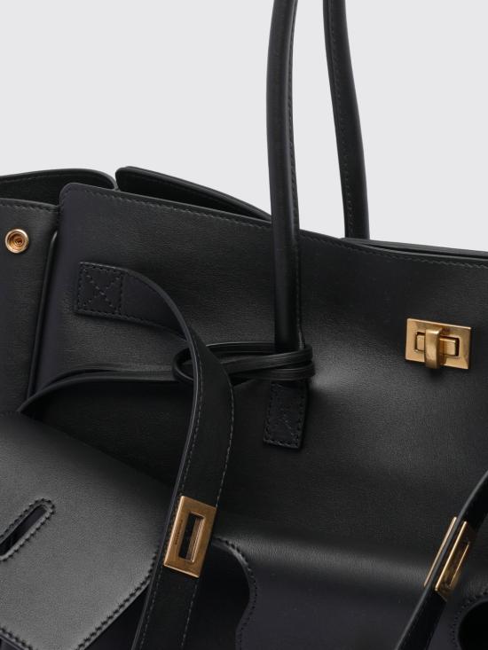 26SS 발렌시아가 벨 에어 캐리 올 백 미디움 8356702ABAV 1000 Black - BALENCIAGA