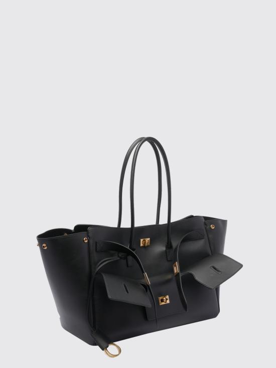 26SS 발렌시아가 벨 에어 캐리 올 백 미디움 8356702ABAV 1000 Black - BALENCIAGA