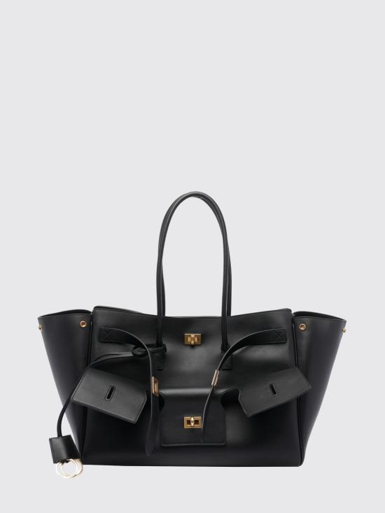 26SS 발렌시아가 벨 에어 캐리 올 백 미디움 8356702ABAV 1000 Black