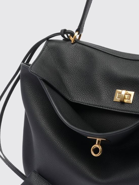 26SS 발렌시아가 로데오 미디움 그레인드 카프스킨 핸드백 7897722ABV5 1000 Black - BALENCIAGA