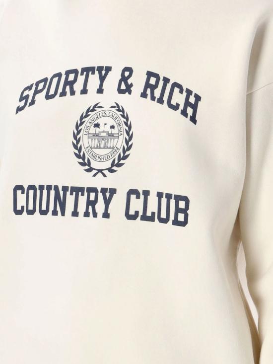 26SS 스포티앤리치 스웨터 ST09876218WH37 3911 White - SPORTY & RICH