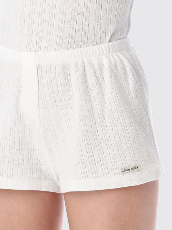 26SS 스포티앤리치 숏팬츠 SH06476326WH01 48 White - SPORTY & RICH