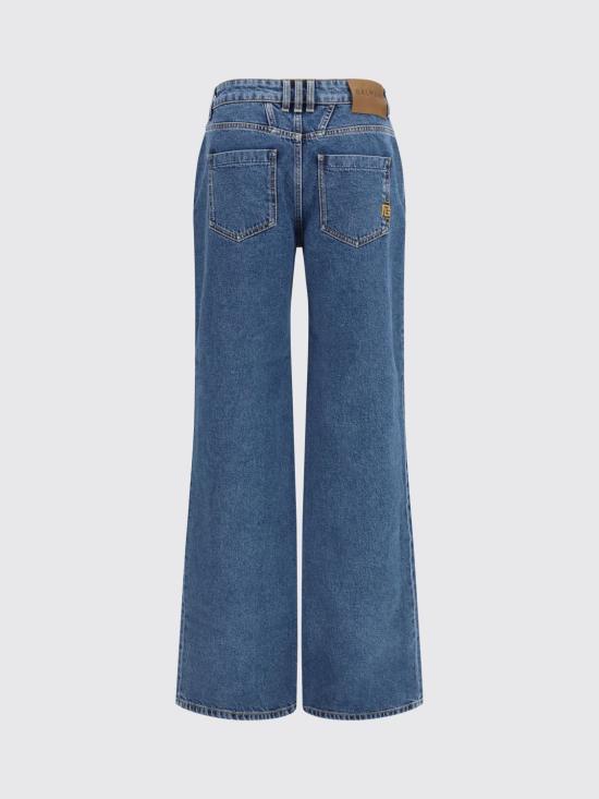 26FW 발망 데님 팬츠 HF1MI052DG08 6EX Blue - BALMAIN