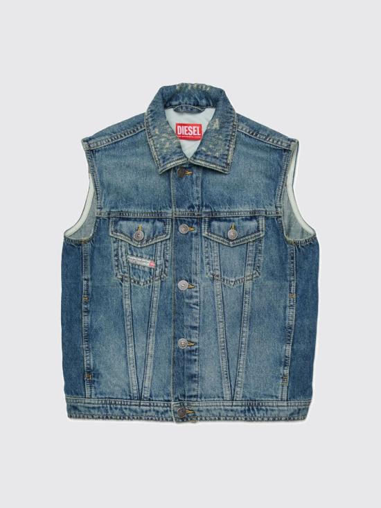 26SS [키즈] 디젤 캐주얼 자켓 J02545KXBSZ K01 Blue