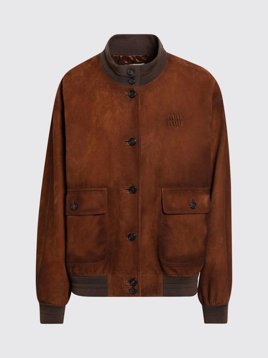 26SS 미우미우 자켓 MPW012OOO19ML F0042 Brown