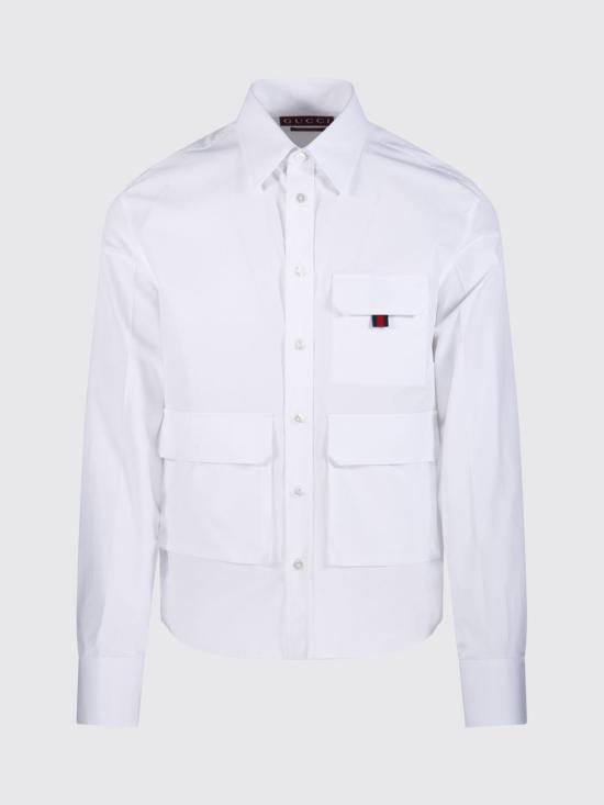 26SS 구찌 셔츠 845824ZAJP1 9000 White - GUCCI