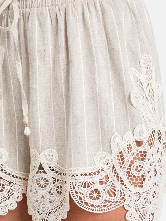 26SS 트윈셋 숏팬츠 261LM2FDD 13580 Yellow Cream - TWINSET