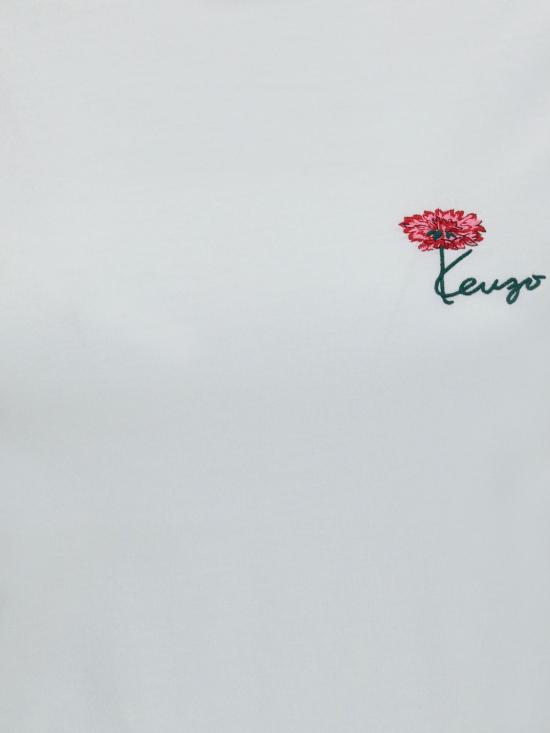 26FW 겐조 반팔 티셔츠 FG62TS2714SG 02 White - KENZO