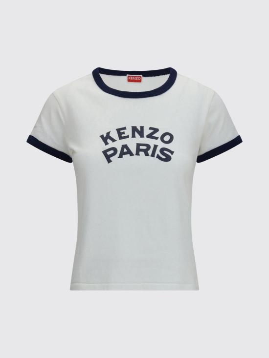 26FW 겐조 반팔 티셔츠 FG62TS2764SK 02 White - KENZO