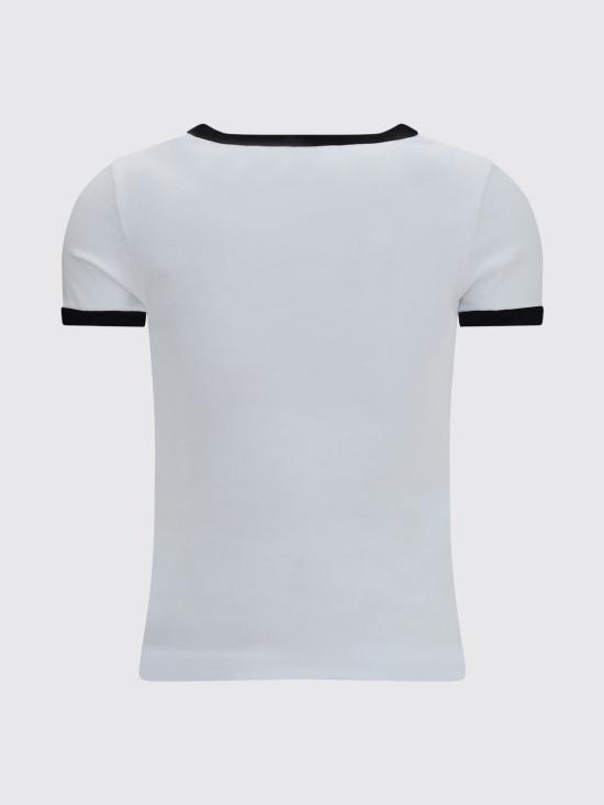 26FW 겐조 보케 플라워 2.0 엠브로이더드 티셔츠 FG52TS2174SJ 01 White - KENZO