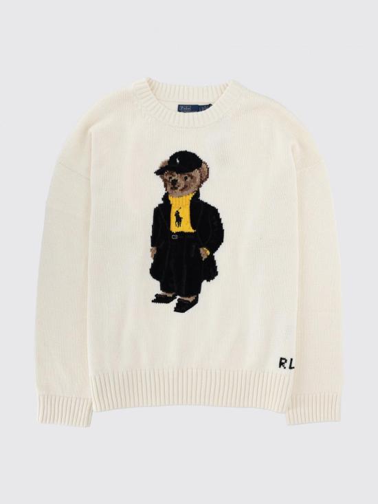 26SS 폴로 랄프로렌 스웨터 211978310 001 White - POLO RALPH LAUREN