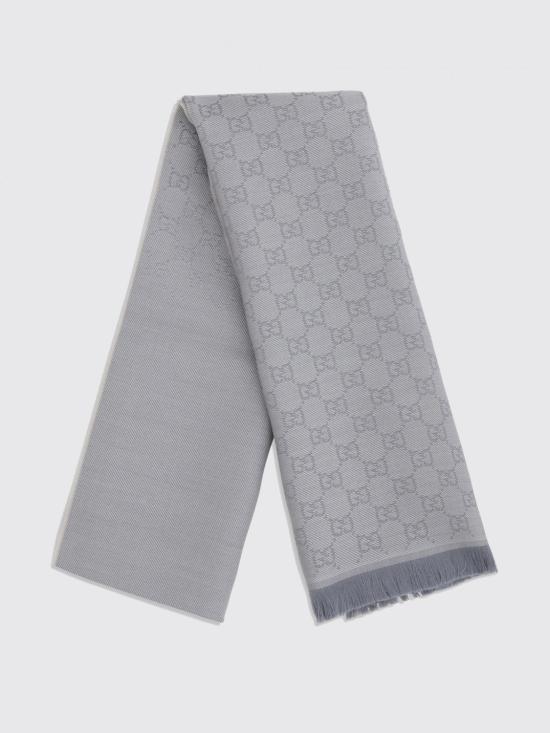 26SS 구찌 GG 울 스카프 8485073G200 9969 Blue - GUCCI