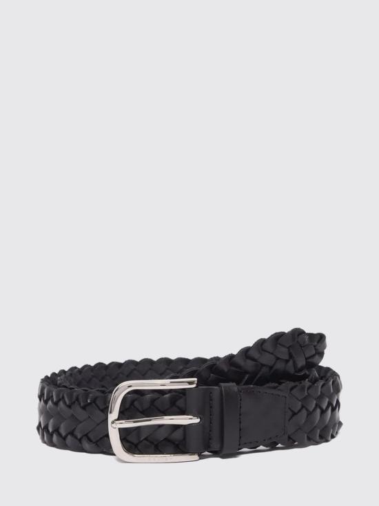 26SS 오르치아니 가죽 벨트 U08386ALB NERO Black