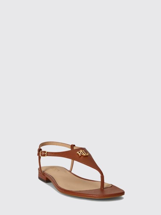 26SS 랄프 로렌 힐/펌프스 802982881 001 Brown - RALPH LAUREN