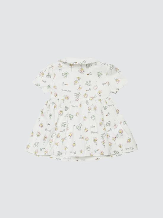 26SS [키즈] 마르니 원피스 M01647M00WI 0M100 White - MARNI