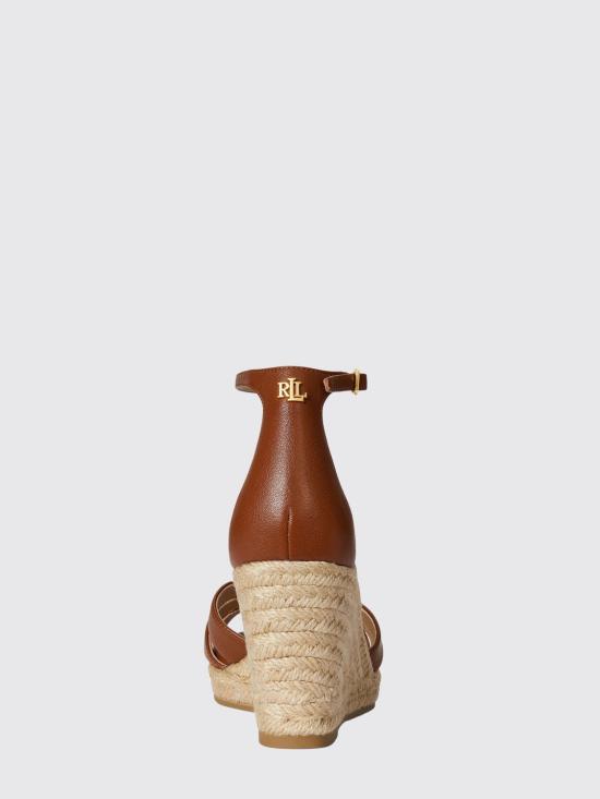 26SS 랄프 로렌 힐/펌프스 802P04433 002 Brown - RALPH LAUREN