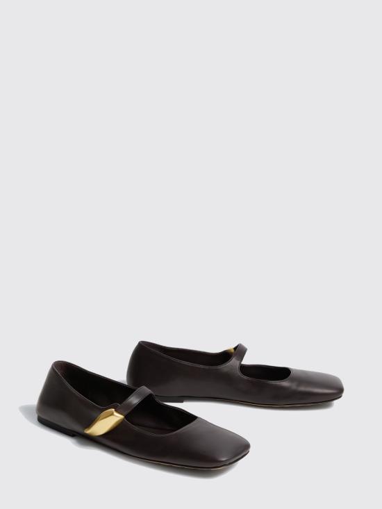 26SS 보테가베네타 플랫 슈즈 868211VBSD0 2006 Coffee - BOTTEGA VENETA