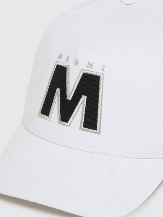 26SS [키즈] 마르니 모자 M01831M00J2 0M100 White - MARNI