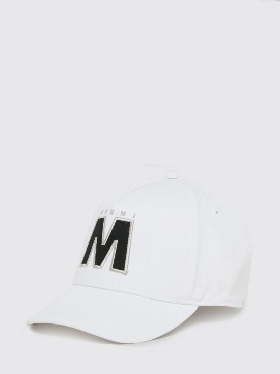 26SS [키즈] 마르니 모자 M01831M00J2 0M100 White