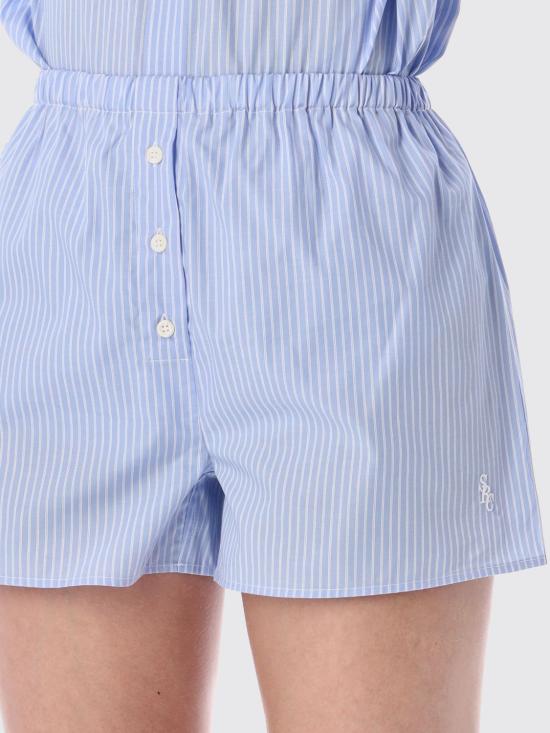 26SS 스포티앤리치 숏팬츠 SH03576302ST02 3896 Blue - SPORTY & RICH