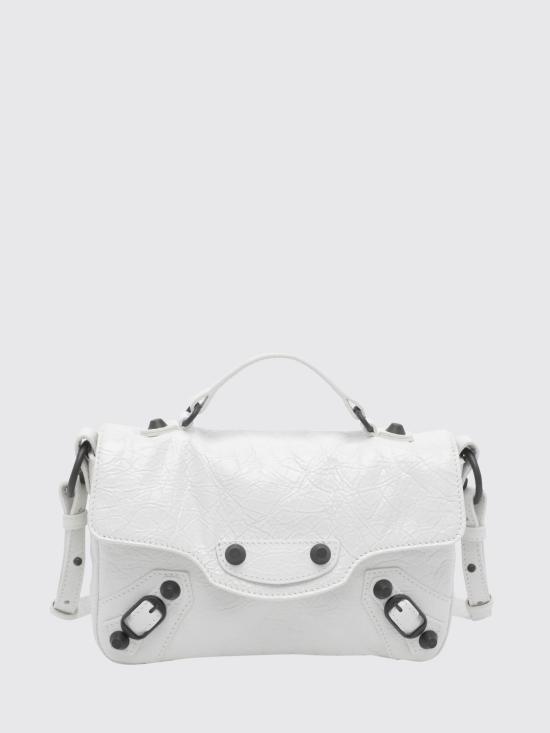 26SS 발렌시아가 토트백 8658572ABEK 9001 White