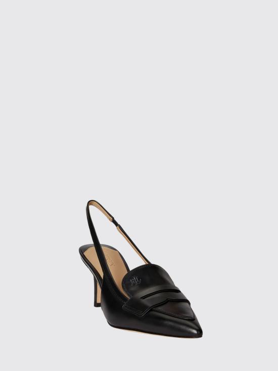26SS 랄프 로렌 힐/펌프스 802982850 001 Black - RALPH LAUREN