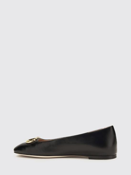 26FW 발렌티노 가라바니 플랫 슈즈 S0PI8RRE 0NO Black - VALENTINO GARAVANI