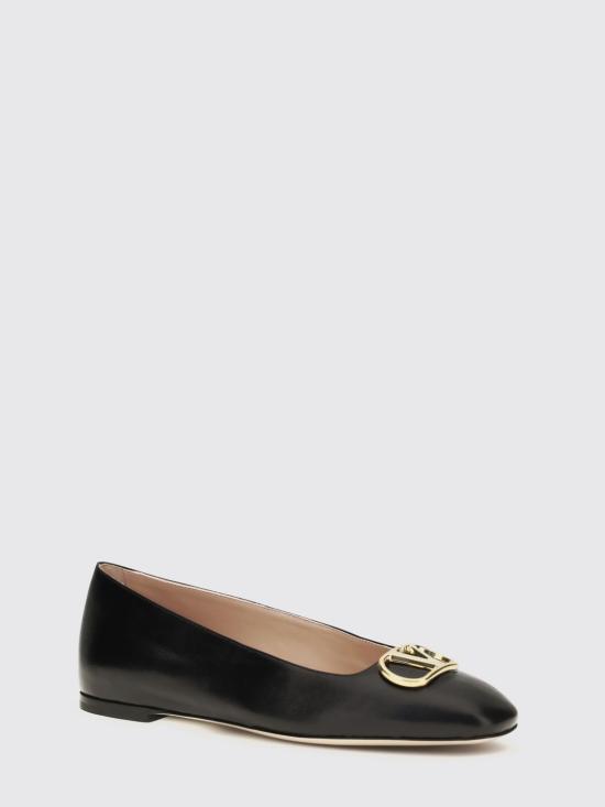 26FW 발렌티노 가라바니 플랫 슈즈 S0PI8RRE 0NO Black - VALENTINO GARAVANI