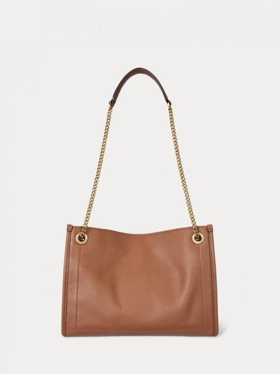 26SS 랄프 로렌 숄더백 431980173 001 Brown - RALPH LAUREN