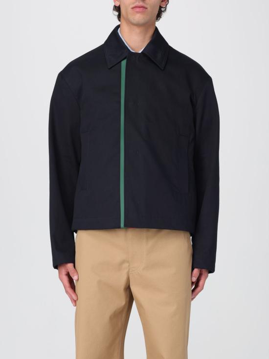 26SS 구찌 개버딘 집업 재킷 809690ZAR5E 4440 Navy