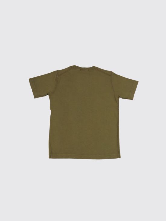 26SS [키즈] 스톤 아일랜드 티셔츠 2100005S0050 V0058 Green - STONE ISLAND