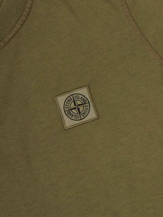 26SS [키즈] 스톤 아일랜드 티셔츠 2100005S0050 V0058 Green - STONE ISLAND