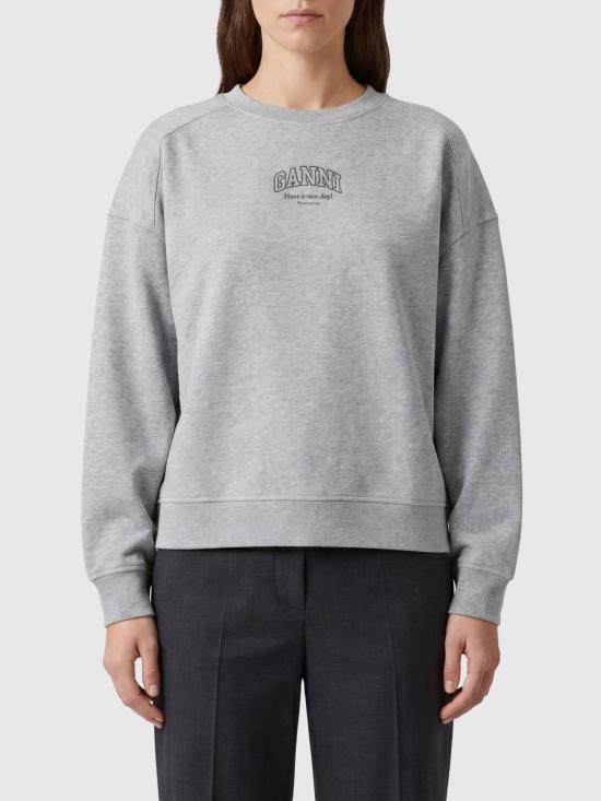 26FW 가니 에센셜 크루넥 티셔츠 A1060022 920 Grey