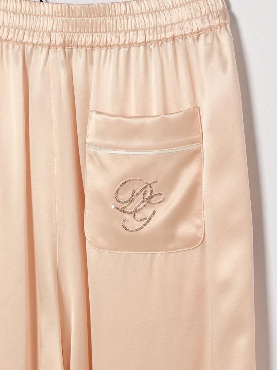 26SS [키즈] 돌체앤가바나 팬츠 L53P44FU1AU F0662 Pink - DOLCE & GABBANA