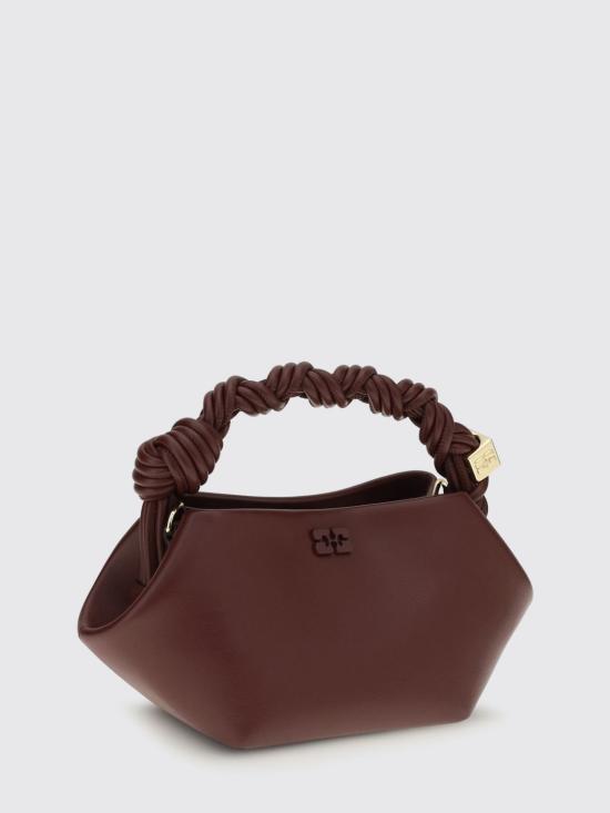 26FW 가니 미니 부 백 A6947 436 Burgundy - GANNI