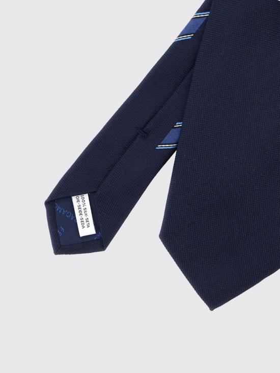 26SS 살바토레 페라가모 넥타이 351358 0789350 Blue 1 - SALVATORE FERRAGAMO