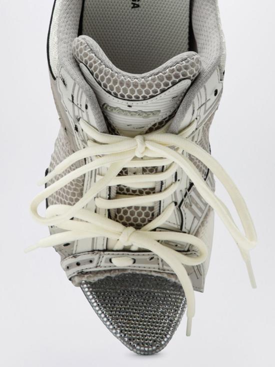 26SS 발렌시아가 스테이플러 샌들 힐 853765WSPLH 1300 Grey - BALENCIAGA