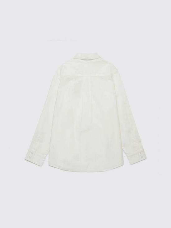 26SS [키즈] 마르니 셔츠 M01628M00UW 0M114 Cream - MARNI