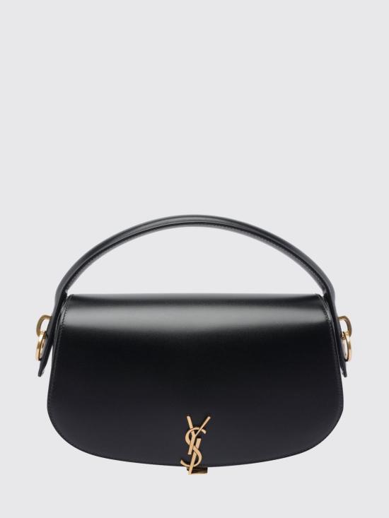 26SS 생로랑 볼테르 하프문백 8373820SX0W 1000 Black