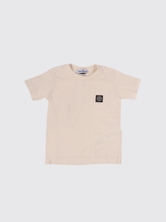 26SS [키즈] 스톤 아일랜드 티셔츠 2100003S0047 V0097 Beige