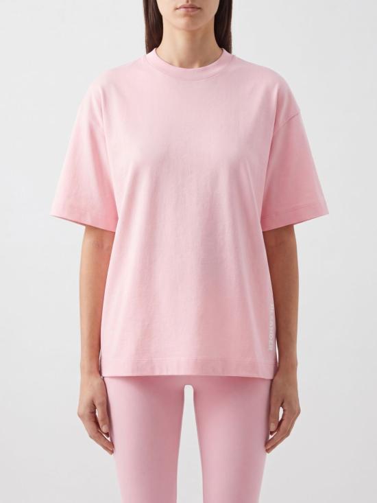 26FW 질샌더 반팔 티셔츠 J02GC0173J20348 678 Pink
