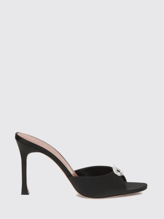 26SS 아미나 무아디 힐/펌프스 17S366395MIN BLACKSATIN Black