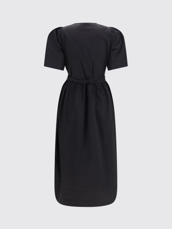 26FW 가니 롱 원피스 A1030771 099 Black - GANNI