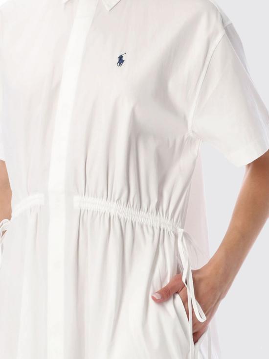 26SS 폴로 랄프로렌 롱 원피스 211B18195 001 White - POLO RALPH LAUREN