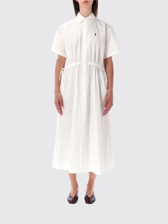 26SS 폴로 랄프로렌 롱 원피스 211B18195 001 White