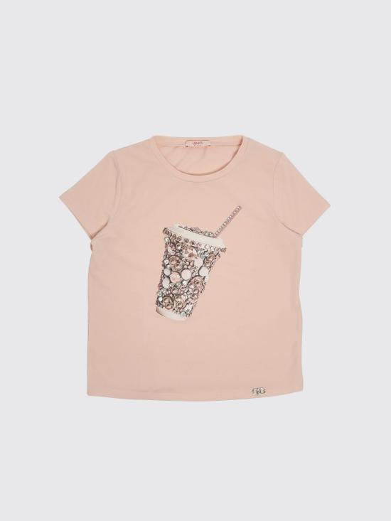 26SS [키즈] 리우조 티셔츠 GA6112JS003 P9529 Pink