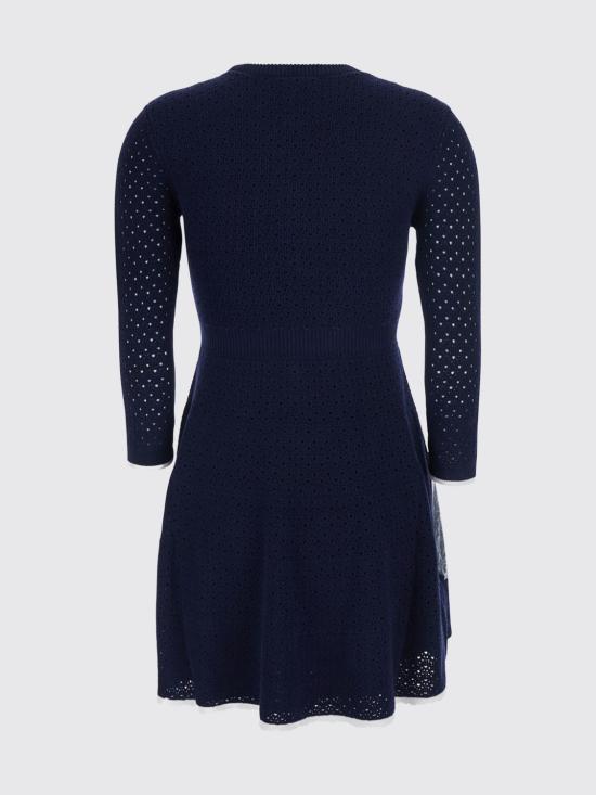26SS 셀프 포트레이트 롱 원피스 SS26055SN NAVY Blue - SELF PORTRAIT