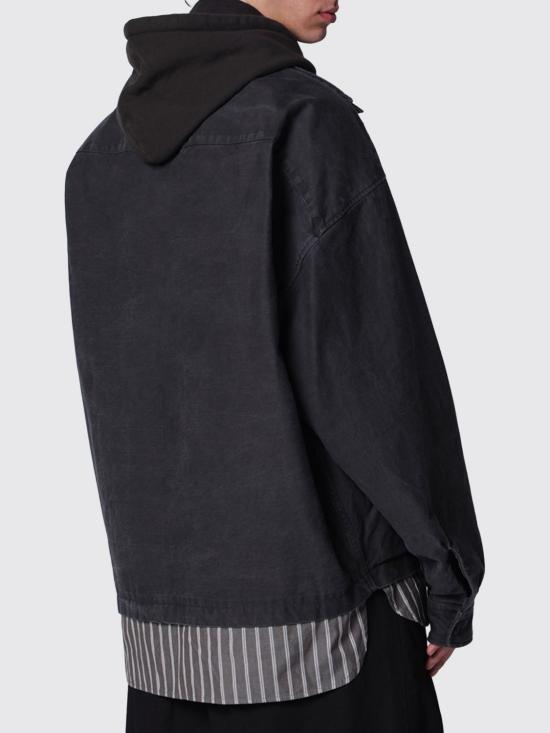 26SS 메종 미하라 야스히로 자켓 J16SH185 BLK Black - MAISON MIHARA YASUHIRO